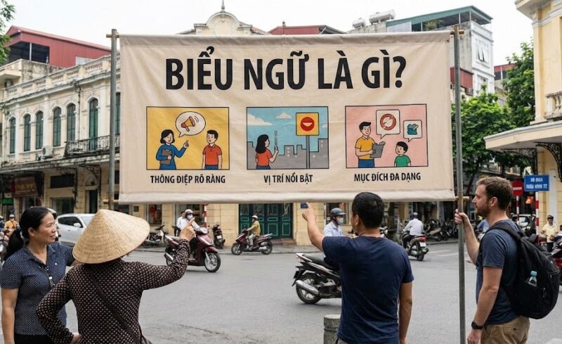 Biểu ngữ là gì